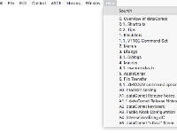 dataComet X Dialogs - Help - Menu Bar HIGHLIGHT